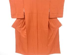 織り柄色無地着物